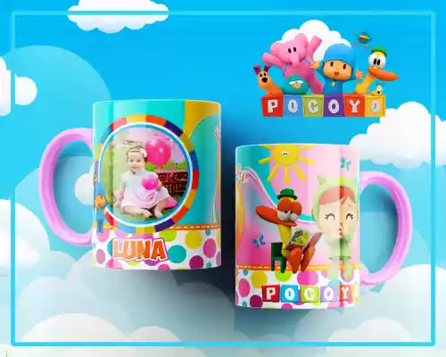 vectores plantilas POCOYO,CARICATURA,NIñO,NIÑA,INFANTIL,